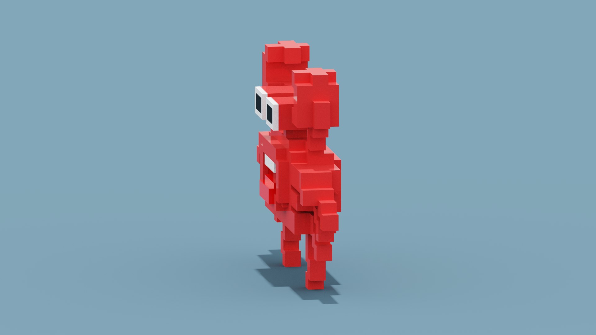 3D Voxel Crab https://p.turbosquid.com/ts-thumb/ec/xj0WXw/lr/spin202209011307470003/png/1662027903/1920x1080/fit_q87/735c5156d81cc8a2750676f36d8cccd7f29aaab5/spin202209011307470003.jpg