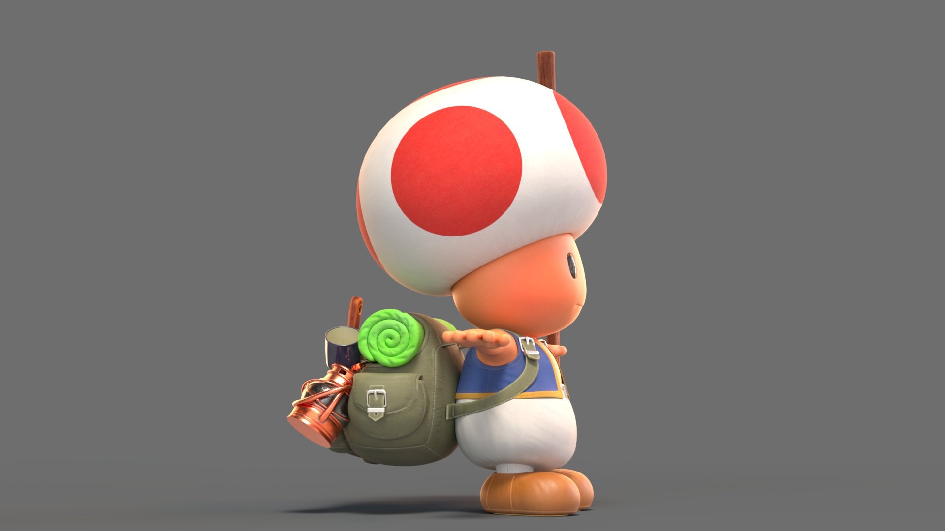 Toad From The Super Mario Bros Movie 3D Model TurboSquid 2086307