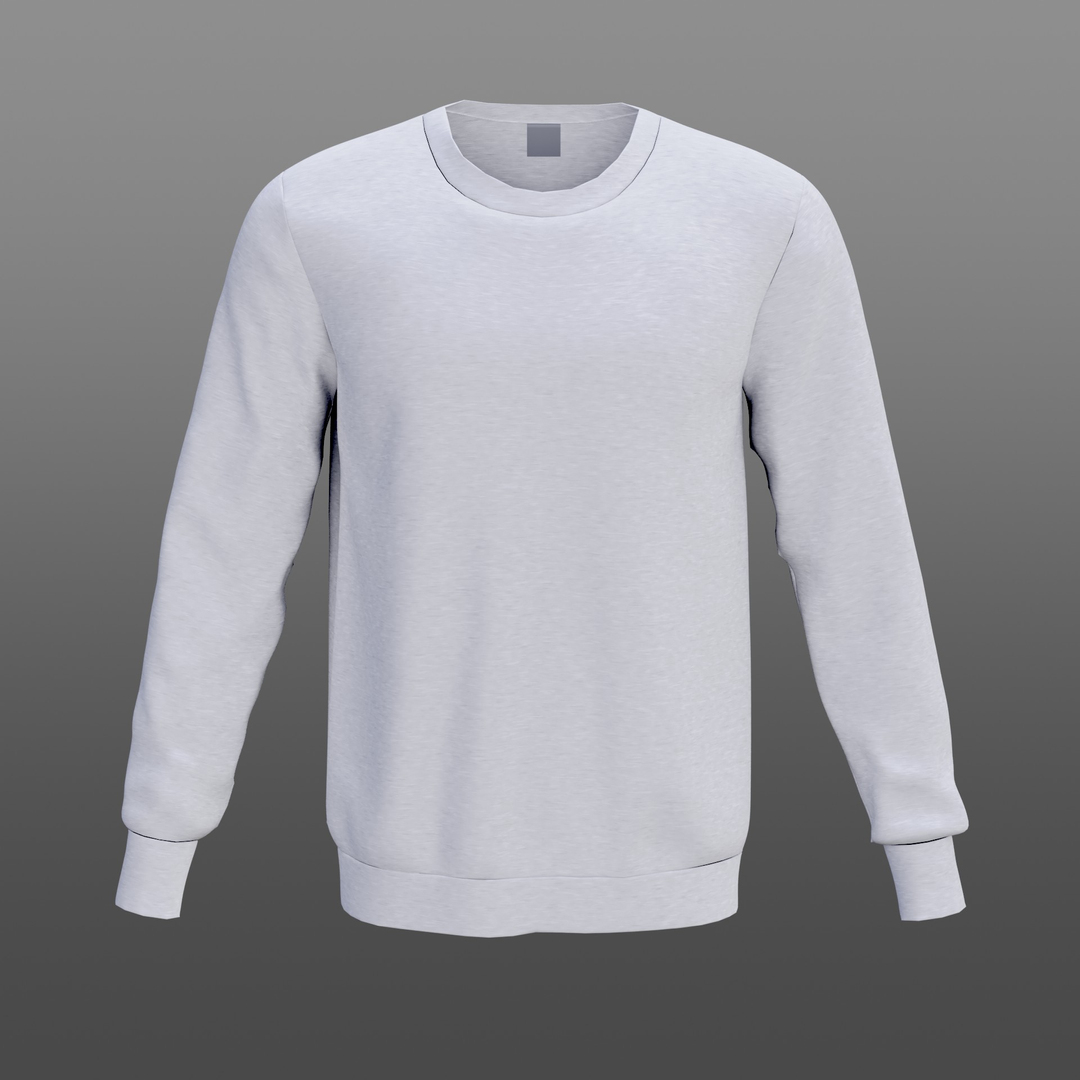 3D Sweatshirt Design TurboSquid 1594778