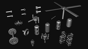 Mega Pack Hard Surface Kitbash R1
