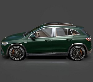Mercedes-AMG GLA 35 4MATIC Performance SUV - High-Poly 3D Model 3D model