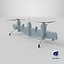 Dual Rotor Wing Drone Gray