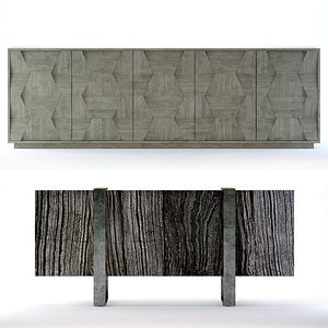Bernhardt Linea Entertainment Consoles
