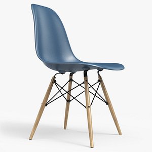 Eames Plastic Side Chair DSW Sea Blue