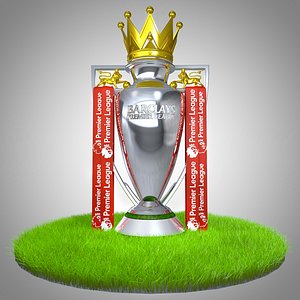 EPL Trophy English Premier League 2022 3D model