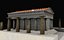 Tempio romano di Lowpoly