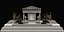 Tempio romano di Lowpoly