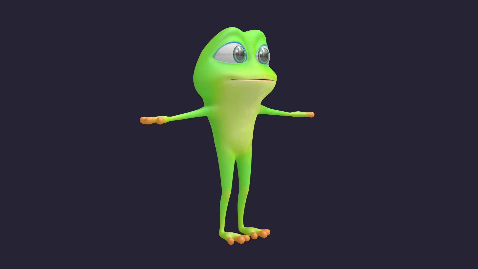 3D Frog - Hight Animal - TurboSquid 1379192