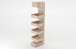 wood stand 3D model