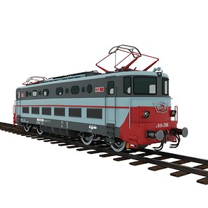 3D model Electric Locomotive