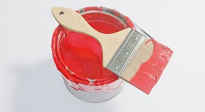 3D paint brush