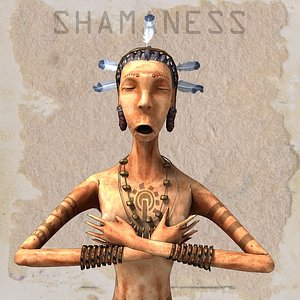 3d female shamaness
