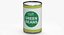 Canned Green Beans 14 5oz Blank and Generic Label