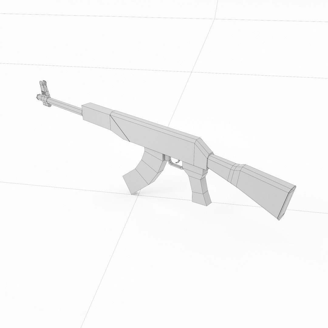 3D TKB 517 Assault Rifle Model - TurboSquid 1993213