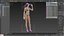 Bikini Girl Standing Pose