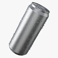Sleek Beverage Can 310ml with Water Droplets