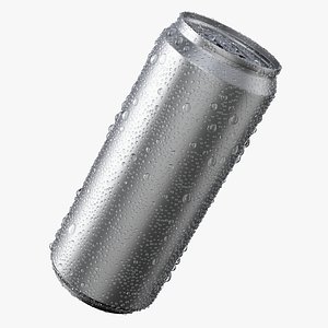 Sleek Beverage Can 310ml with Water Droplets