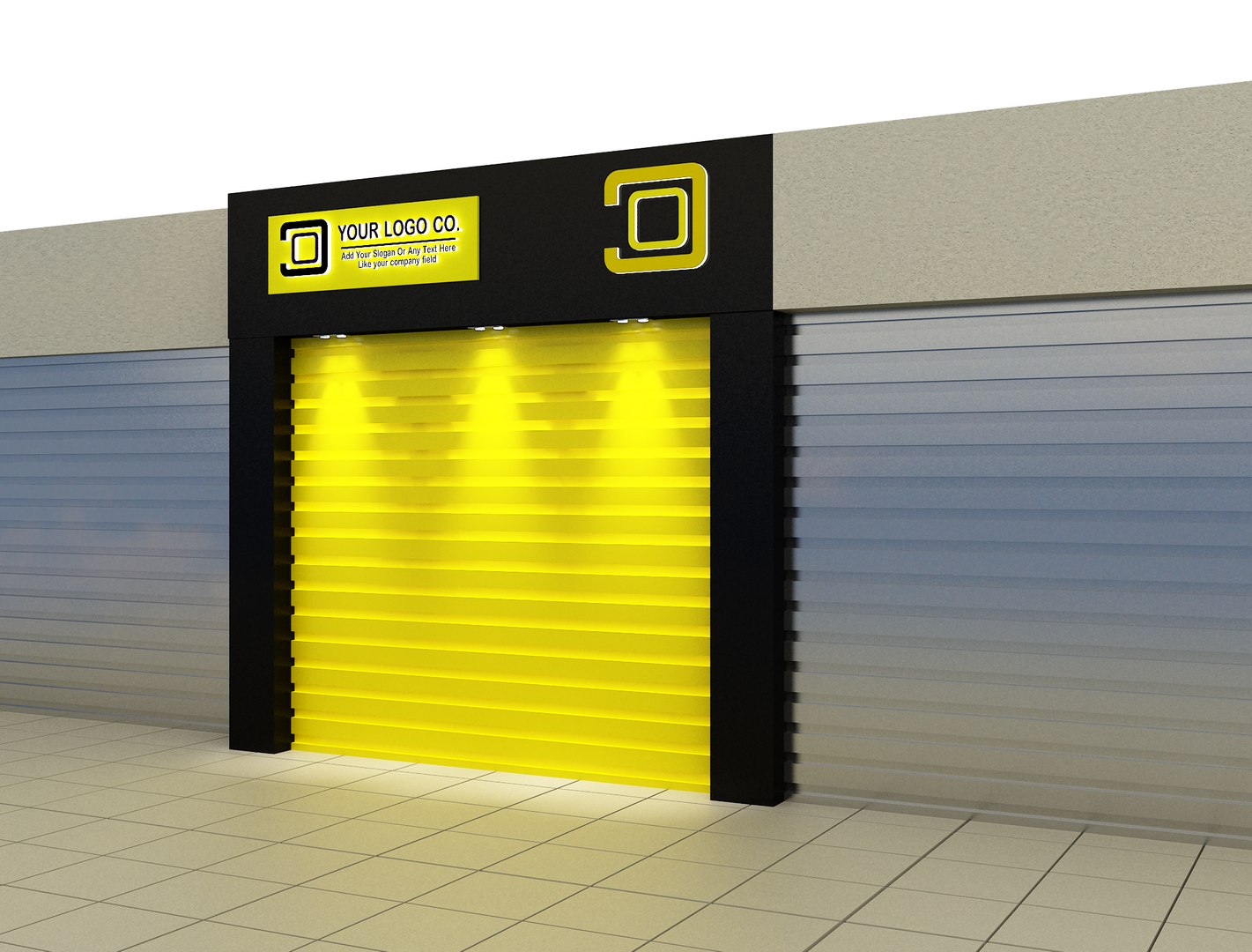 Car Service Entrance Logo Sign A607B 3D - TurboSquid 1913456