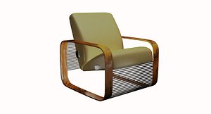 original seat rounded square 3D