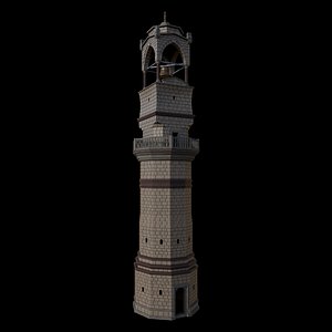 T tower 3D model