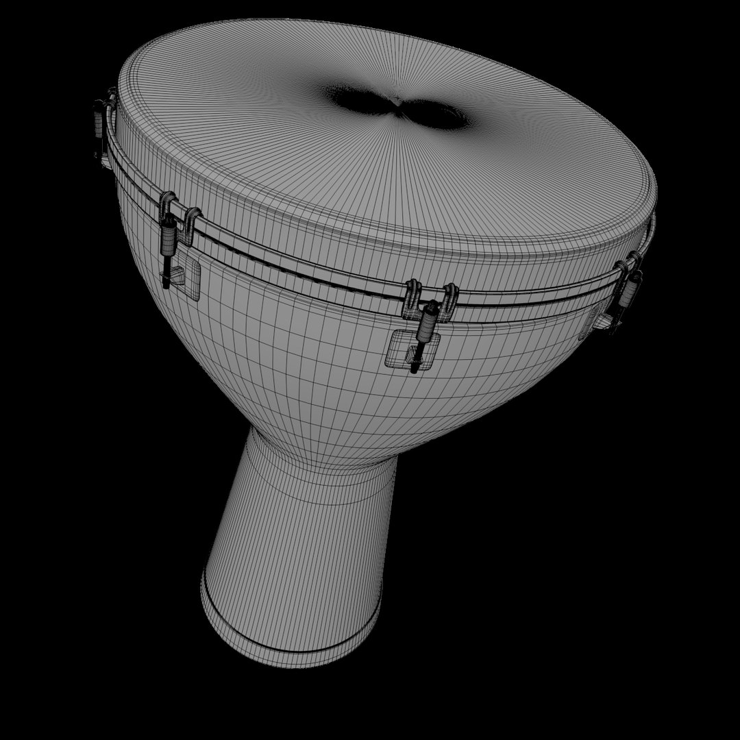 3d model remo djembe https://p.turbosquid.com/ts-thumb/ed/tmlNyg/aFTzK1CC/djembe_wireframe/png/1317589385/1920x1080/fit_q87/7b9c968432309db5eb14c88d3cda1de4166b2d20/djembe_wireframe.jpg