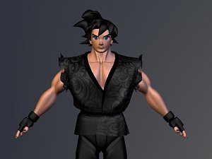 manga fighter - goku 3d 3ds