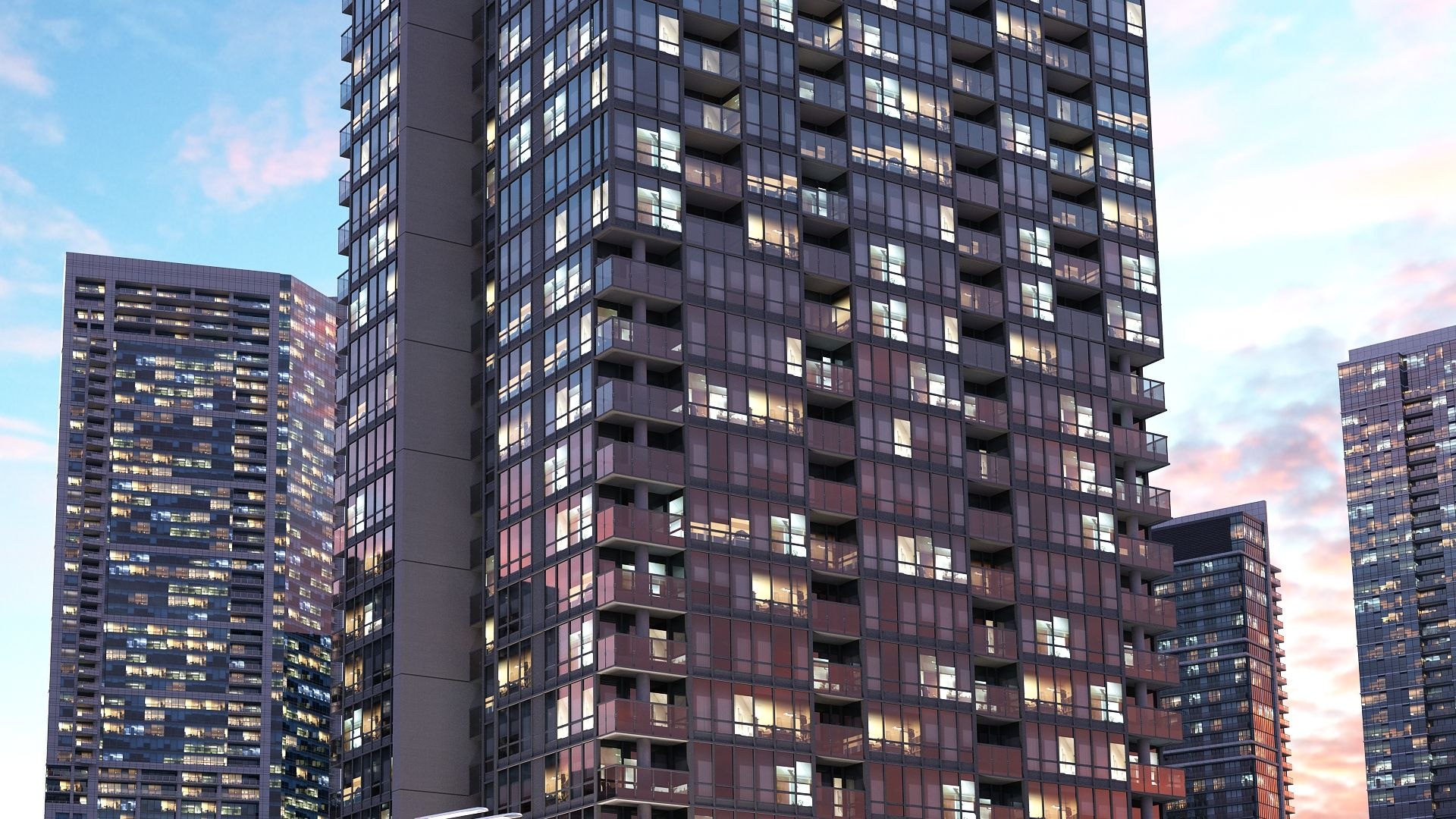 3D Pinnacle Adelaide Buildings Model - TurboSquid 1511797