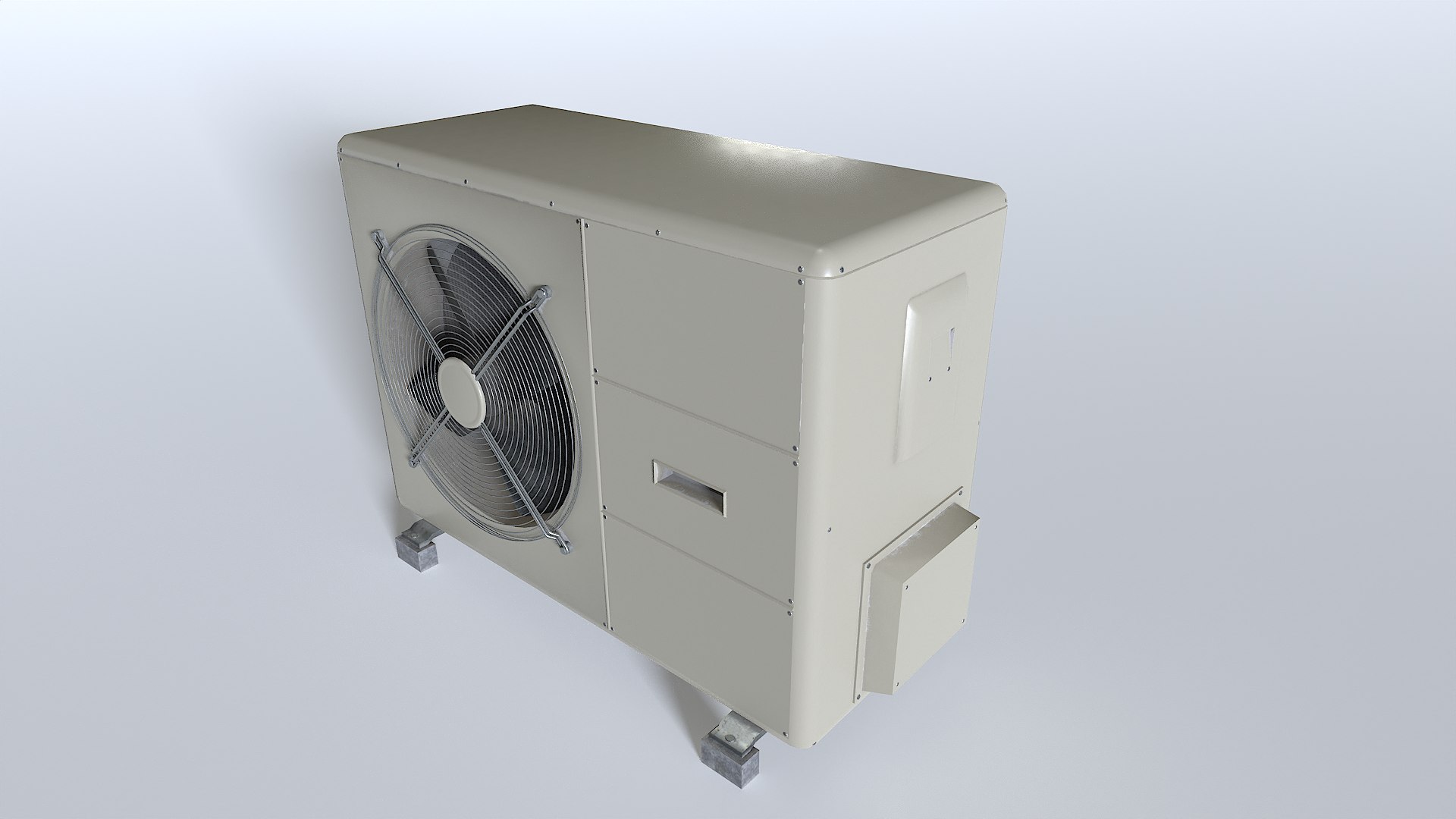 3D Rooftop AC Hvac Unit 3 - TurboSquid 2339515