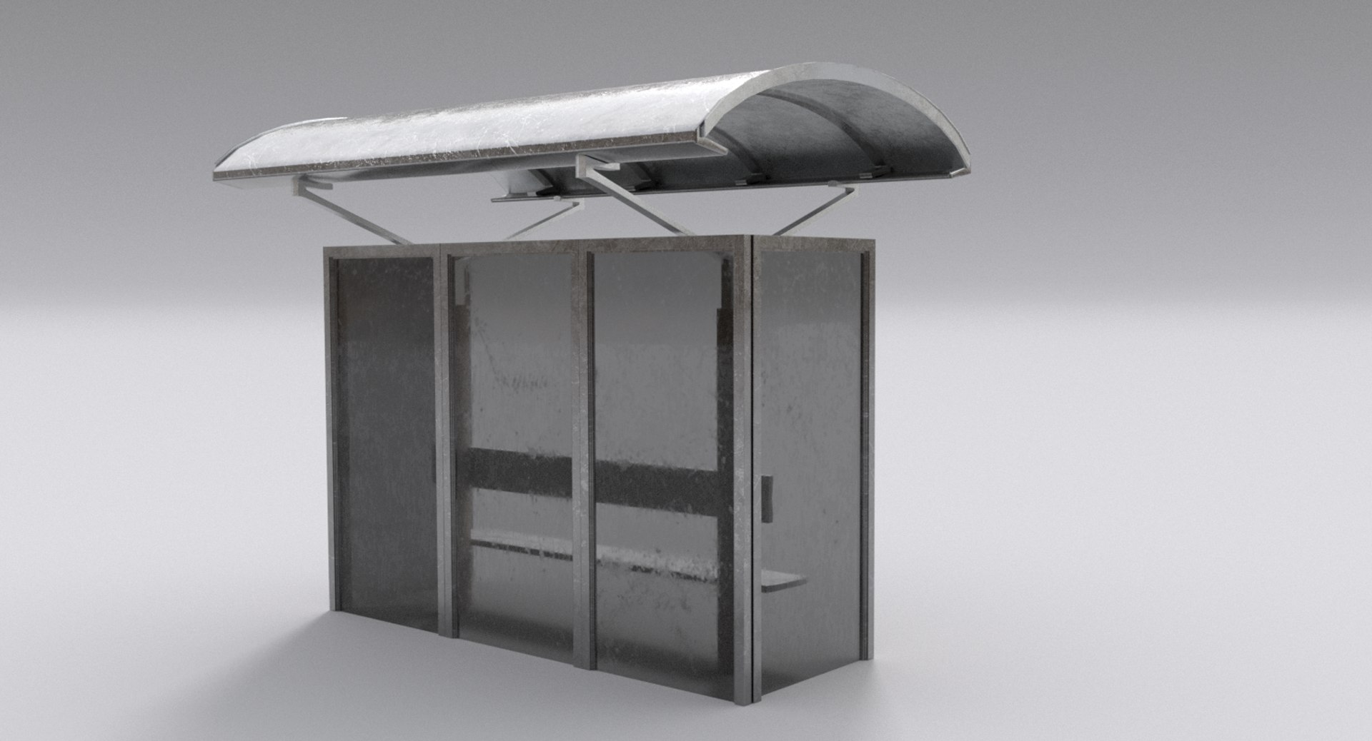 Bus Stop 3D Model - TurboSquid 1344516