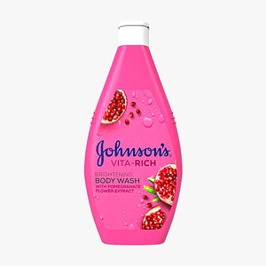 3D Johnsons Vita-Rich Pomegranate Flower Extract Body Wash
