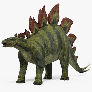 stegosaurus realistic 3ds