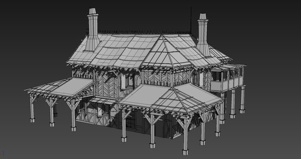3D medieval house fantasy 10 - TurboSquid 1252544