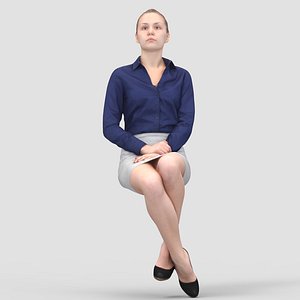 realistic human 3d model