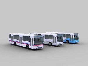 bus mercedes 3D