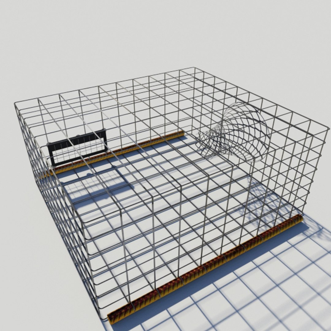 Square Fish Trap 3ds