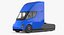 Tesla Semi Truck Rigged 3D Model