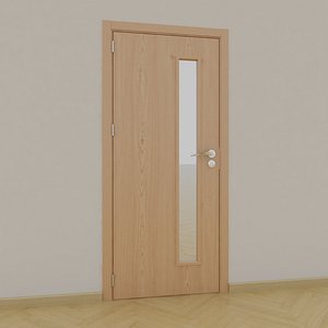 3D model sample interior doors