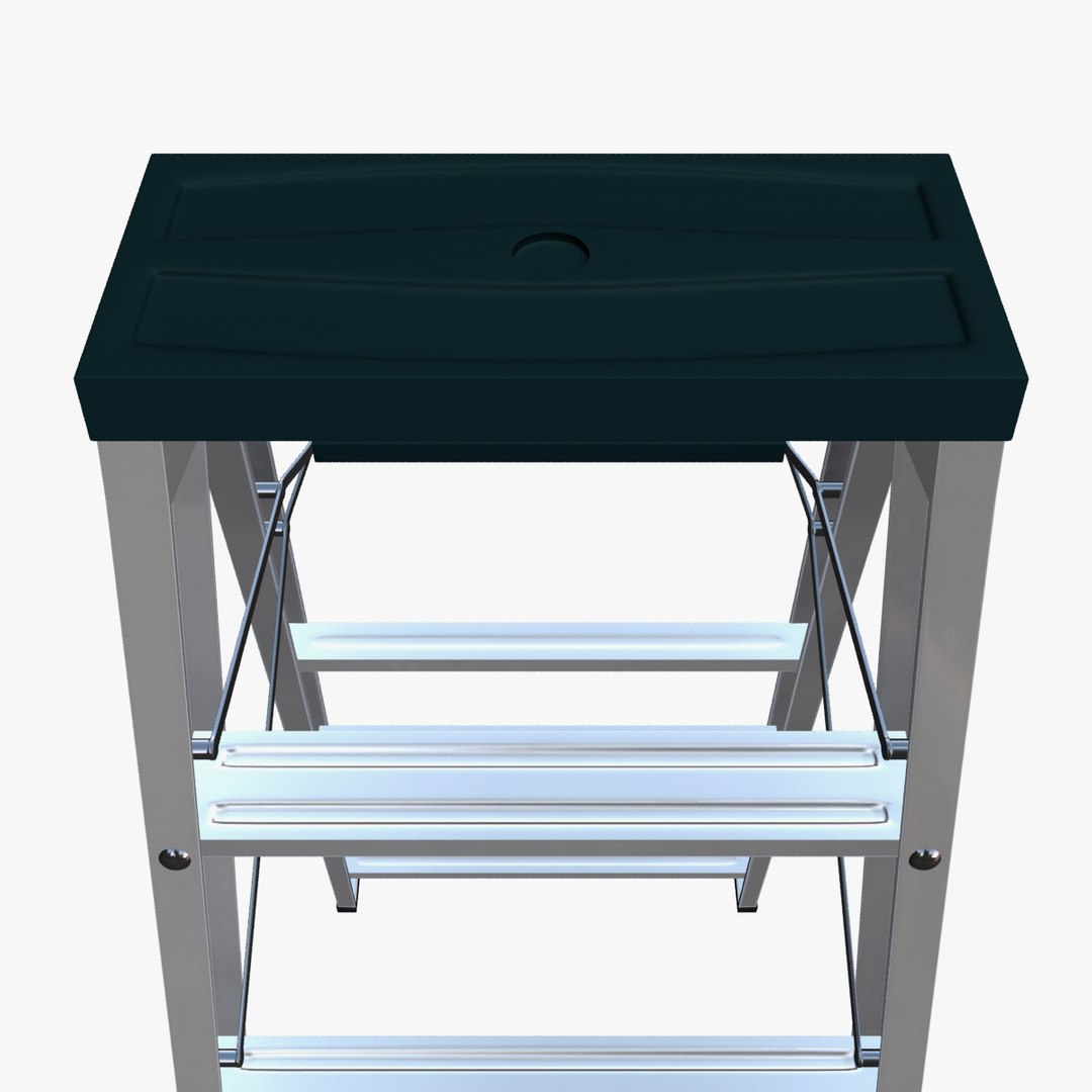 3d ladders step model