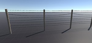 3D wire fence location includes model