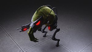 3D slig abbes oddysee model
