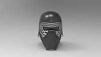 Nurbs Kylo Ren Helmet 3D model