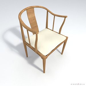 hans j wegner china 3d max