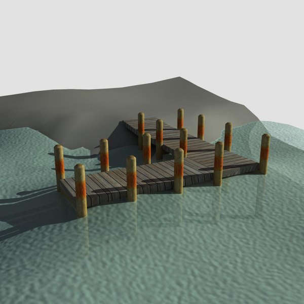 wharf 3d max