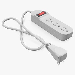 Mini Power Strip 3 Outlet
