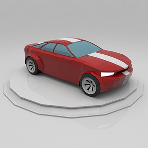 car musclecar 3D model