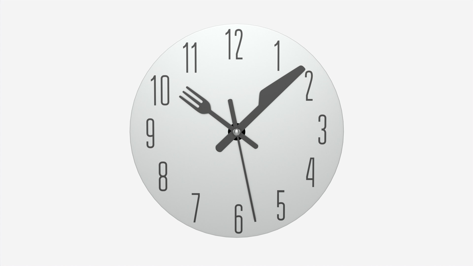 Modern Design Large Wall Clock 09 3D Model - TurboSquid 1920583