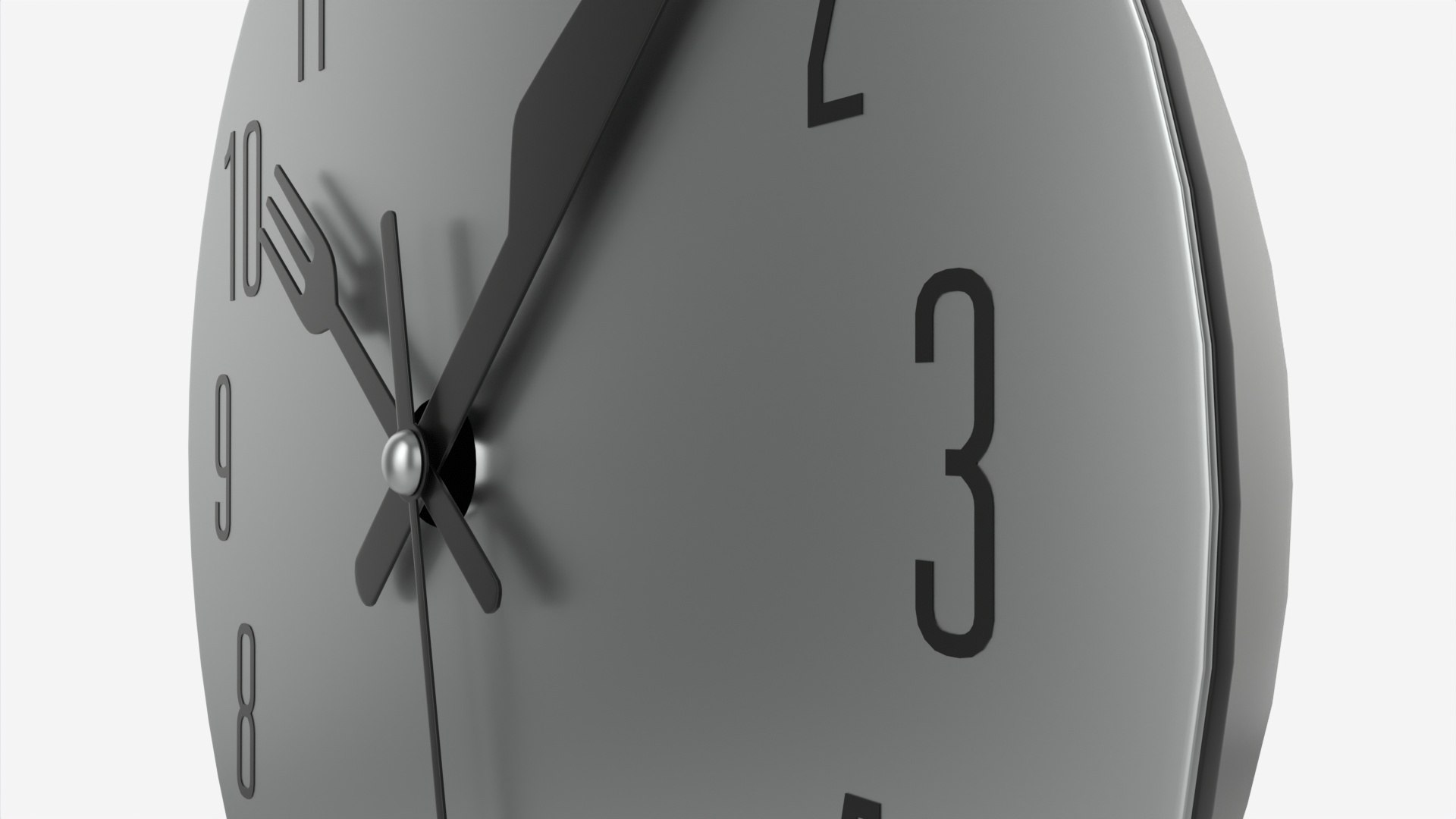 Modern Design Large Wall Clock 09 3D Model - TurboSquid 1920583
