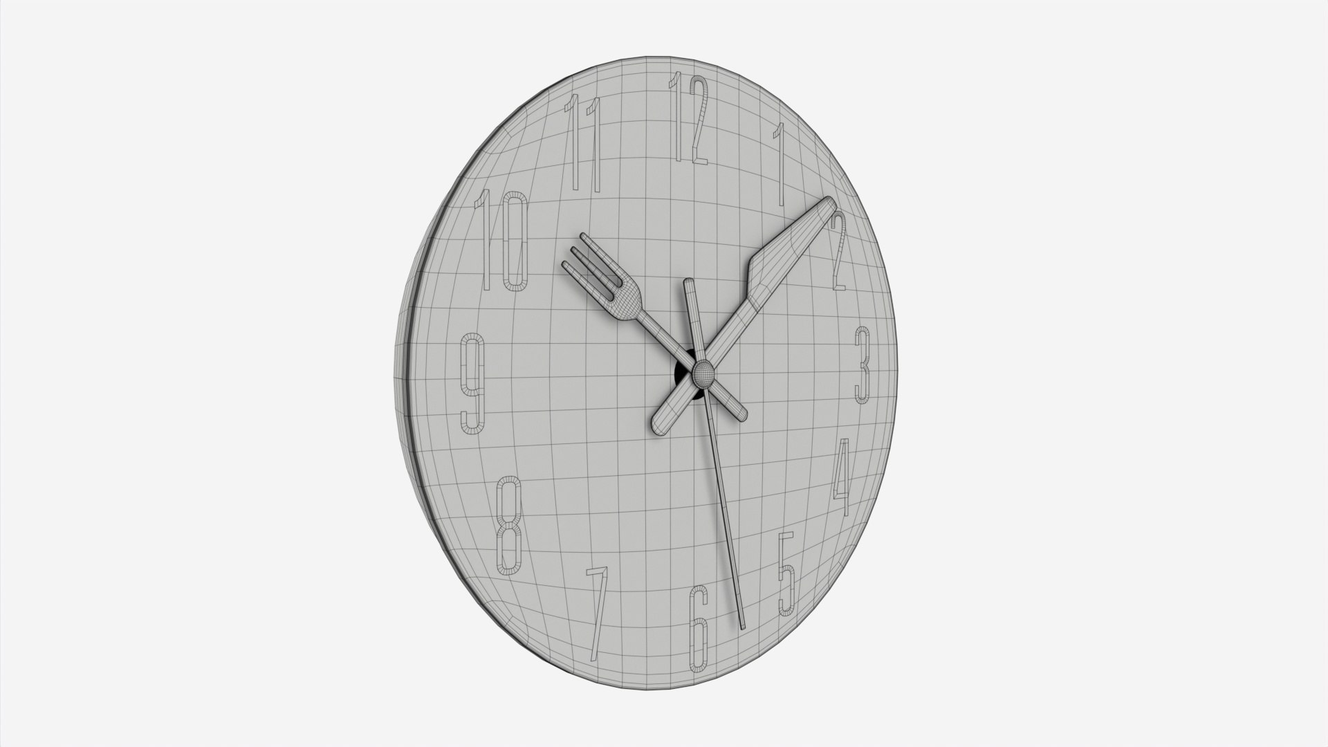 Modern Design Large Wall Clock 09 3D Model - TurboSquid 1920583