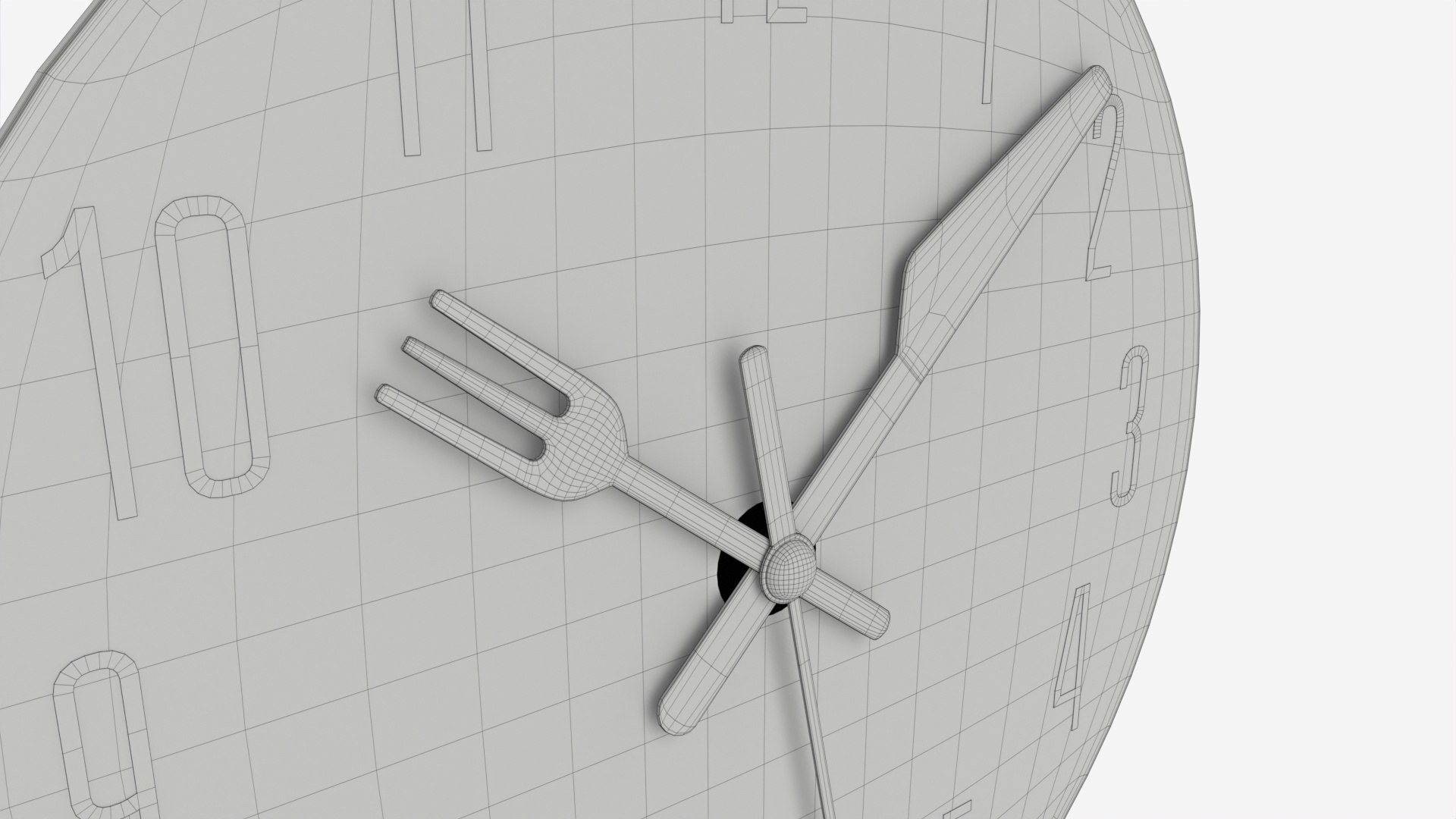 Modern Design Large Wall Clock 09 3D Model - TurboSquid 1920583