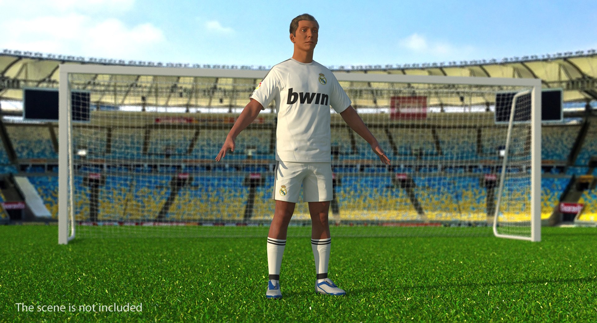 3D Model Soccer Football Player Real - TurboSquid 1314162